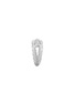 Detail View - Click To Enlarge - JOHN HARDY - Classic Chain Sterling Silver Diamond Ring — Size 7