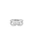 Main View - Click To Enlarge - JOHN HARDY - Classic Chain Sterling Silver Diamond Ring — Size 7