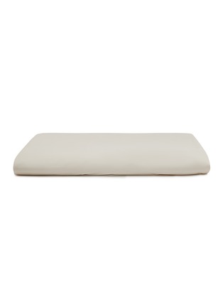 Main View - Click To Enlarge - SUITE702 - Queen Size Cotton Fitted Sheet — Ecru