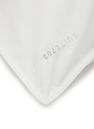 Detail View - Click To Enlarge - SUITE702 - Cotton Pillowcase Set of 2 — Pebble