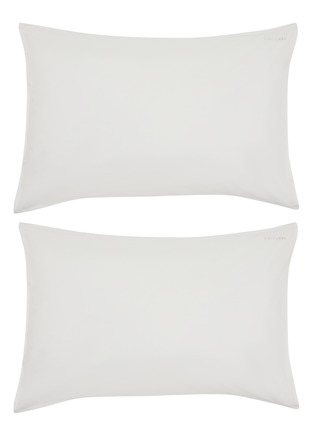 Main View - Click To Enlarge - SUITE702 - Cotton Pillowcase Set of 2 — Pebble