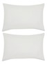 Main View - Click To Enlarge - SUITE702 - Cotton Pillowcase Set of 2 — Pebble