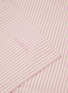 Detail View - Click To Enlarge - SUITE702 - bedMATE Striped Pillowcase — Pink/Ecru