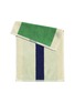 Main View - Click To Enlarge - SUITE702 - X Karel Martens Guest Towel — Royal Blue/Green