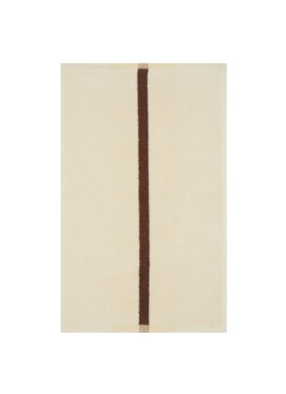 Main View - Click To Enlarge - SUITE702 - x Karel Martens Guest Towel — Brown/Yellow