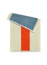 Main View - Click To Enlarge - SUITE702 - X Karel Martens Guest Towel — Sky Blue/Orange