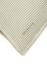 Detail View - Click To Enlarge - SUITE702 - Woven Thick Stripe Pillowcase Set of 2 — Olive/Ecru