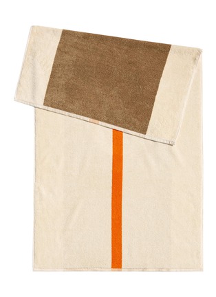 Main View - Click To Enlarge - SUITE702 - X Karel Martens Bath Towel — Orange/Honey