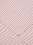 Detail View - Click To Enlarge - SUITE702 - Woven Thin Stripe King Size Duvet Cover — Pink/Ecru