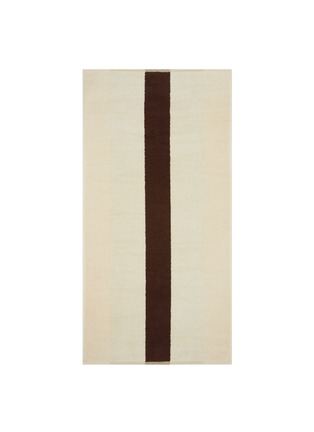 Main View - Click To Enlarge - SUITE702 - x Karel Martens Hand Towel — Sunny Brown/Lime