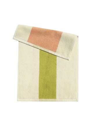 Main View - Click To Enlarge - SUITE702 - X Karel Martens Guest Towel — Lime/Peach