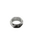 Detail View - Click To Enlarge - JOHN HARDY - Classic Chain Sterling Silver Black Rhodium Ring — Size 10