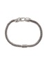 Front View - Click To Enlarge - JOHN HARDY - Classic Chain Asli Sterling Silver Diamond Bracelet — Size UXS