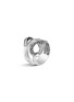 Detail View - Click To Enlarge - JOHN HARDY - Classic Chain Asli Link Sterling Silver Diamond Ring — Size 7