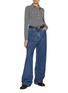 Figure View - Click To Enlarge - CHLOÉ - Cropped Wool Cashmere Polo Shirt