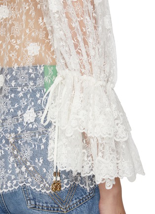  - CHLOÉ - Floral Lace Embroidery Blouse