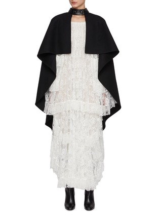 Main View - Click To Enlarge - CHLOÉ - Double Face Wool Cape Coat