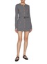 Figure View - Click To Enlarge - CHLOÉ - Belted Wool Blend Long Cardigan