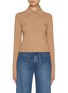 Main View - Click To Enlarge - CHLOÉ - Polo Neck Wool Knit Top