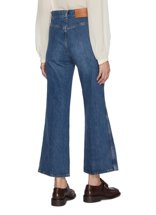 Back View - Click To Enlarge - CHLOÉ - Faded Dark Wash Jeans