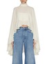 Main View - Click To Enlarge - CHLOÉ - Ruffle Silk Georgette Blouse