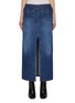 Main View - Click To Enlarge - CHLOÉ - Flap Pocket Denim Skirt