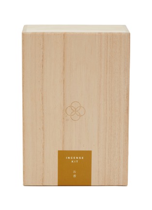 Main View - Click To Enlarge - POJ STUDIO - Incense Kit — Hinoki