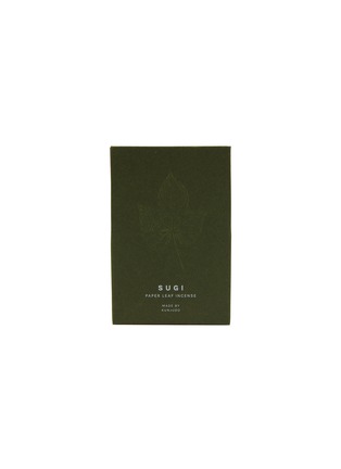 Main View - Click To Enlarge - POJ STUDIO - Paper Leaf Incense — Sugi