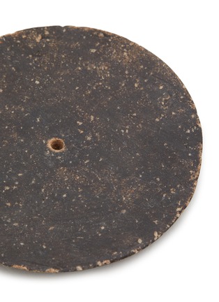 Detail View - Click To Enlarge - POJ STUDIO - Ceramic Incense Plate — Black