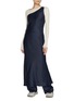 Figure View - Click To Enlarge - BASERANGE - One Strap Dydine Dress