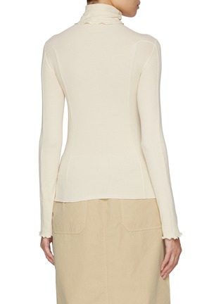 Back View - Click To Enlarge - BASERANGE - Omato Turtleneck Top