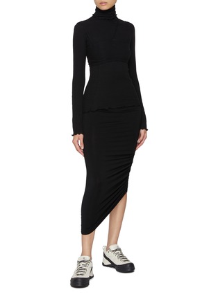 Figure View - Click To Enlarge - BASERANGE - Omato Turtleneck Top