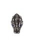 Main View - Click To Enlarge - JOHN HARDY - Legends Naga Sapphire Reticulated Silver Ring — Size 10