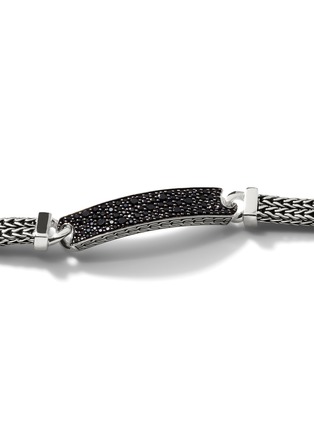  - JOHN HARDY - Classic Chain Sapphire Spinel Sterling Silver Station Bracelet — Size UM