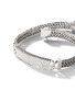  - JOHN HARDY - Classic Chain Diamond Sterling Silver Station Bracelet — Size UM
