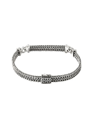 Detail View - Click To Enlarge - JOHN HARDY - Rata Sterling Silver Station Bracelet — Size UM