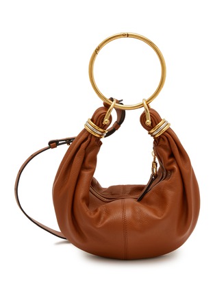 Main View - Click To Enlarge - CHLOÉ - Small Leather Hobo Bracelet Bag