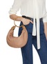 Front View - Click To Enlarge - CHLOÉ - Small Leather Hobo Bracelet Bag