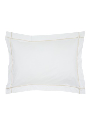 Main View - Click To Enlarge - YVES DELORME - Athena Pillowcase — Dune