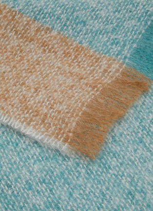 Detail View - Click To Enlarge - YVES DELORME - Panorama Mohair Virgin Wool Counterpane