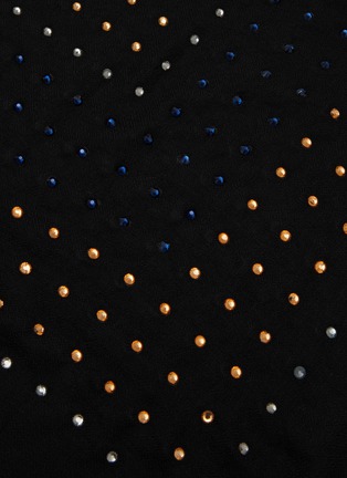 Detail View - Click To Enlarge - JANAVI - Colourful Dot Cashmere Scarf