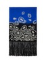 Main View - Click To Enlarge - JANAVI - Geometrical Art Cashmere Scarf