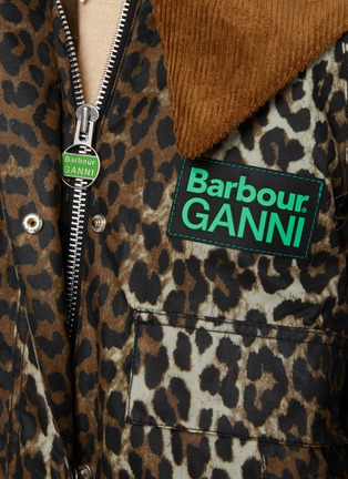  - GANNI - X Barbour Waxed Organic Cotton Anorak Coat