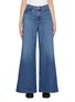 Main View - Click To Enlarge - FRAME - Easy Wide Leg Medium Wash Jeans