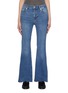 Main View - Click To Enlarge - FRAME - Le Easy Flare Medium Wash Jeans