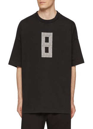 Main View - Click To Enlarge - FEAR OF GOD - 8 Grey Print Tee