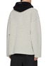 Back View - Click To Enlarge - FEAR OF GOD - Bouclé Polo Hoodie