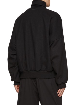 Back View - Click To Enlarge - FEAR OF GOD - Stand Collar Cotton Wool Jacket