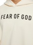  - FEAR OF GOD - Logo Print Cotton Hoodie