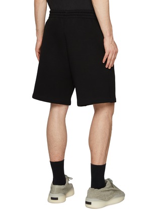 Back View - Click To Enlarge - FEAR OF GOD - Drawstring Cotton Blend Fleece Shorts